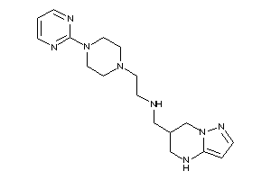 2-[4-(2-pyrimidyl)piperazino]ethyl-(4,5,6,7-tetrahydropyrazolo[1,5-a]pyrimidin-6-ylmethyl)amine