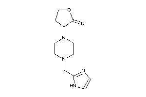 3-[4-(1H-imidazol-2-ylmethyl)piperazino]tetrahydrofuran-2-one