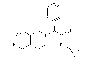 N-cyclopropyl-2-(6,8-dihydro-5H-pyrido[3,4-d]pyrimidin-7-yl)-2-phenyl-acetamide