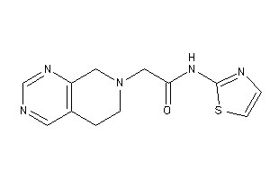 2-(6,8-dihydro-5H-pyrido[3,4-d]pyrimidin-7-yl)-N-thiazol-2-yl-acetamide