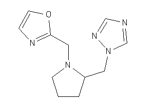 2-[[2-(1,2,4-triazol-1-ylmethyl)pyrrolidino]methyl]oxazole