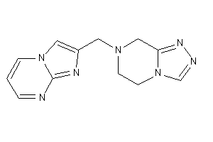 7-(imidazo[1,2-a]pyrimidin-2-ylmethyl)-6,8-dihydro-5H-[1,2,4]triazolo[4,3-a]pyrazine