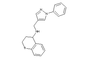 (1-phenylpyrazol-4-yl)methyl-thiochroman-4-yl-amine