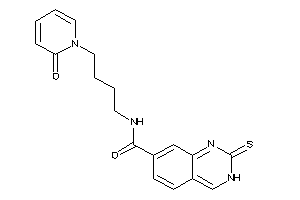 N-[4-(2-keto-1-pyridyl)butyl]-2-thioxo-3H-quinazoline-7-carboxamide