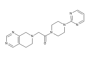 2-(6,8-dihydro-5H-pyrido[3,4-d]pyrimidin-7-yl)-1-[4-(2-pyrimidyl)piperazino]ethanone