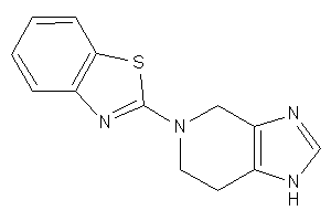 2-(1,4,6,7-tetrahydroimidazo[4,5-c]pyridin-5-yl)-1,3-benzothiazole