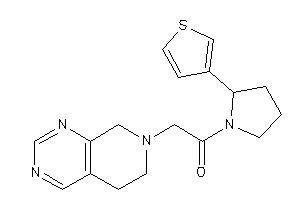 2-(6,8-dihydro-5H-pyrido[3,4-d]pyrimidin-7-yl)-1-[2-(3-thienyl)pyrrolidino]ethanone