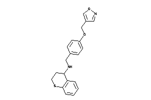 [4-(isoxazol-4-ylmethoxy)benzyl]-thiochroman-4-yl-amine