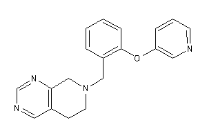 7-[2-(3-pyridyloxy)benzyl]-6,8-dihydro-5H-pyrido[3,4-d]pyrimidine