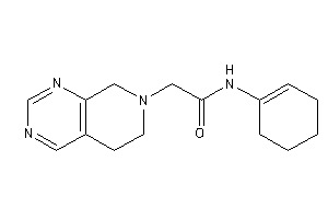 N-cyclohexen-1-yl-2-(6,8-dihydro-5H-pyrido[3,4-d]pyrimidin-7-yl)acetamide