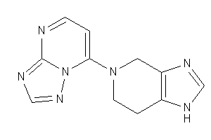 7-(1,4,6,7-tetrahydroimidazo[4,5-c]pyridin-5-yl)-[1,2,4]triazolo[1,5-a]pyrimidine