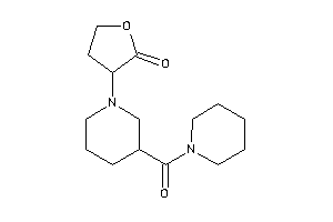 3-[3-(piperidine-1-carbonyl)piperidino]tetrahydrofuran-2-one