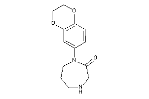 1-(2,3-dihydro-1,4-benzodioxin-6-yl)-1,4-diazepan-2-one