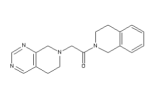 1-(3,4-dihydro-1H-isoquinolin-2-yl)-2-(6,8-dihydro-5H-pyrido[3,4-d]pyrimidin-7-yl)ethanone