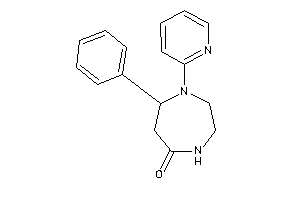 7-phenyl-1-(2-pyridyl)-1,4-diazepan-5-one