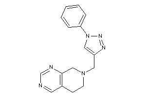 7-[(1-phenyltriazol-4-yl)methyl]-6,8-dihydro-5H-pyrido[3,4-d]pyrimidine