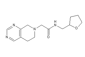 2-(6,8-dihydro-5H-pyrido[3,4-d]pyrimidin-7-yl)-N-(tetrahydrofurfuryl)acetamide