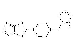 2-[4-(1H-imidazol-2-ylmethyl)piperazino]imidazo[2,1-b][1,3,4]thiadiazole