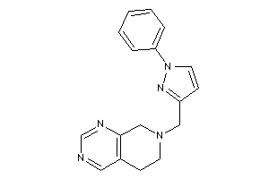 7-[(1-phenylpyrazol-3-yl)methyl]-6,8-dihydro-5H-pyrido[3,4-d]pyrimidine