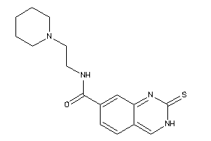 N-(2-piperidinoethyl)-2-thioxo-3H-quinazoline-7-carboxamide