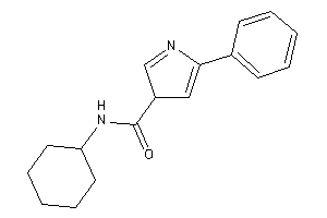 N-cyclohexyl-5-phenyl-3H-pyrrole-3-carboxamide