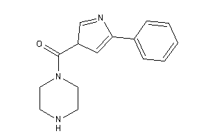 Image of (5-phenyl-3H-pyrrol-3-yl)-piperazino-methanone