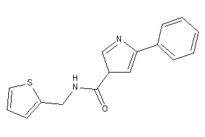 5-phenyl-N-(2-thenyl)-3H-pyrrole-3-carboxamide