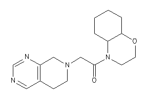 1-(2,3,4a,5,6,7,8,8a-octahydrobenzo[b][1,4]oxazin-4-yl)-2-(6,8-dihydro-5H-pyrido[3,4-d]pyrimidin-7-yl)ethanone