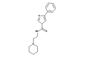 5-phenyl-N-(2-piperidinoethyl)-3H-pyrrole-3-carboxamide