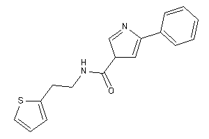 5-phenyl-N-[2-(2-thienyl)ethyl]-3H-pyrrole-3-carboxamide