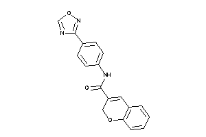 N-[4-(1,2,4-oxadiazol-3-yl)phenyl]-2H-chromene-3-carboxamide