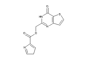 3H-pyrrole-5-carboxylic Acid (4-keto-3H-thieno[3,2-d]pyrimidin-2-yl)methyl Ester