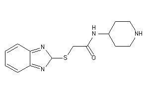 2-(2H-benzimidazol-2-ylthio)-N-(4-piperidyl)acetamide