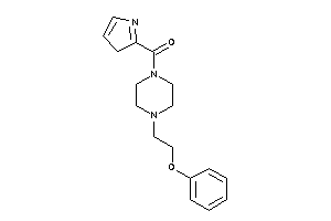 [4-(2-phenoxyethyl)piperazino]-(3H-pyrrol-2-yl)methanone