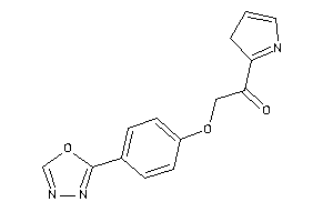 2-[4-(1,3,4-oxadiazol-2-yl)phenoxy]-1-(3H-pyrrol-2-yl)ethanone