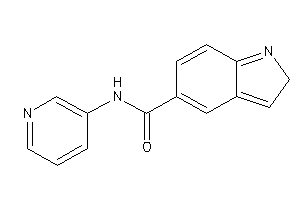 N-(3-pyridyl)-2H-indole-5-carboxamide
