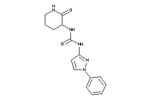 1-(2-keto-3-piperidyl)-3-(1-phenylpyrazol-3-yl)urea