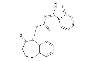 2-(2-keto-4,5-dihydro-3H-1-benzazepin-1-yl)-N-(2H-[1,2,4]triazolo[4,3-a]pyridin-3-ylidene)acetamide