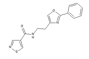 N-[2-(2-phenyloxazol-4-yl)ethyl]isothiazole-4-carboxamide