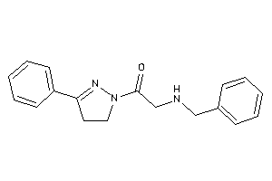 2-(benzylamino)-1-(3-phenyl-2-pyrazolin-1-yl)ethanone