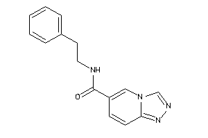 N-phenethyl-[1,2,4]triazolo[4,3-a]pyridine-6-carboxamide