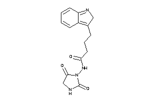 N-(2,5-diketoimidazolidin-1-yl)-4-(2H-indol-3-yl)butyramide