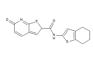 Image of 6-keto-N-(4,5,6,7-tetrahydrobenzothiophen-2-yl)-2H-thieno[2,3-b]pyridine-2-carboxamide