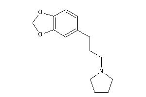 1-[3-(1,3-benzodioxol-5-yl)propyl]pyrrolidine