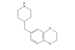 4-(2,3-dihydro-1,4-benzodioxin-6-ylmethyl)piperidine