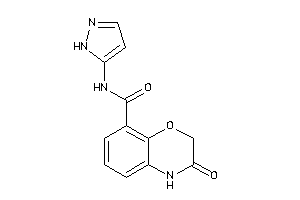 3-keto-N-(1H-pyrazol-5-yl)-4H-1,4-benzoxazine-8-carboxamide