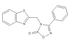 Image of 4-(1,3-benzoxazol-2-ylmethyl)-3-phenyl-1,2,4-oxadiazol-5-one