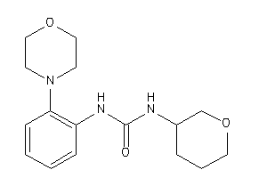1-(2-morpholinophenyl)-3-tetrahydropyran-3-yl-urea