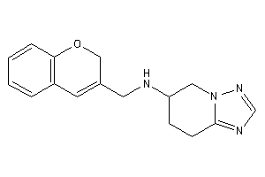 2H-chromen-3-ylmethyl(5,6,7,8-tetrahydro-[1,2,4]triazolo[1,5-a]pyridin-6-yl)amine