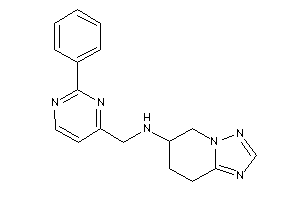 (2-phenylpyrimidin-4-yl)methyl-(5,6,7,8-tetrahydro-[1,2,4]triazolo[1,5-a]pyridin-6-yl)amine